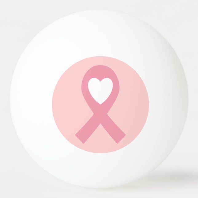 Breast Cancer Awareness Ping Pong Ball (Front)