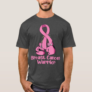 Breast Cancer Awareness Pink Boing Gloves Warrior T-Shirt