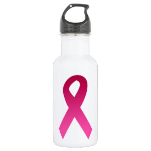 Breast cancer awareness pink ribbon 532 ml water bottle