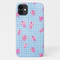Breast Cancer Awareness pink ribbon butterfly