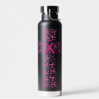 Breast Cancer Awareness Pink Ribbon Cross