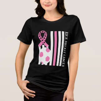 Breast Cancer Awareness Pink Ribbon Fight T-Shirt Tri-Blend Shirt
