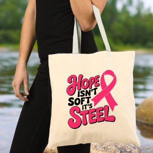 Breast Cancer Awareness Pink Ribbon Fighter  Tote Bag