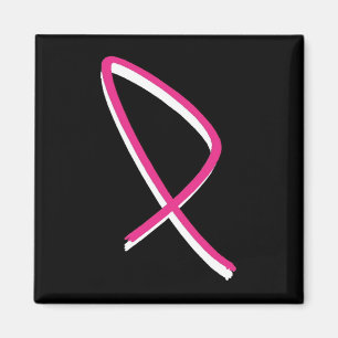 Breast Cancer Awareness Pink Ribbon I Magnet