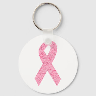Breast Cancer Awareness Pink Ribbon support gifts Key Ring