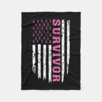 Breast Cancer Awareness Pink Ribbon Survivor Ameri
