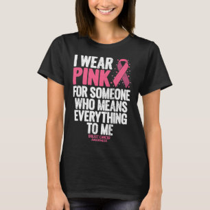 Breast Cancer Awareness Pink Ribbons In October We T-Shirt