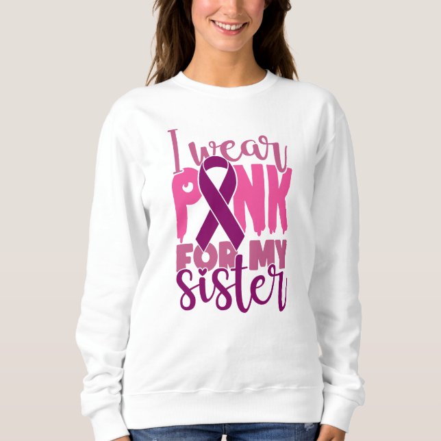 BREAST CANCER AWARENESS & PREVENTION SWEATSHIRT (Front)