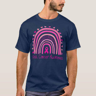 Breast Cancer Awareness Rainbow In October We Wear T-Shirt