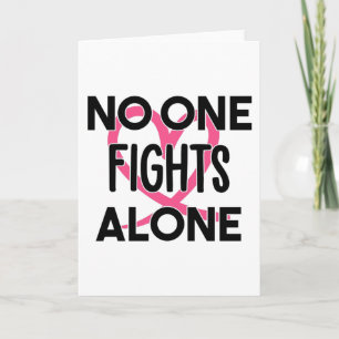 Breast Cancer Awareness Ribbon Card