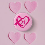 Breast Cancer Awareness Ribbon Custom Monogram<br><div class="desc">The pink ribbon has become the universal symbol of breast cancer,  raising awareness,  support and bringing together women in solidarity.</div>