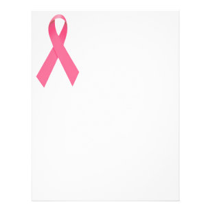 Breast Cancer Awareness Ribbon Flyer