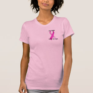 Breast Cancer Awareness Ribbon Strength T-Shirt