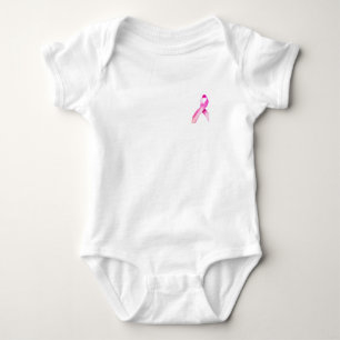 Breast Cancer awareness Ribbon T-Shirt Baby Bodysuit