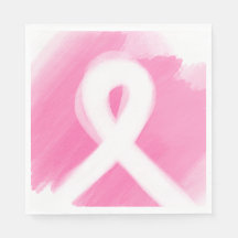 Breast Cancer Awareness Ribbon Watercolor
