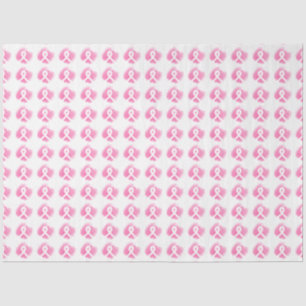 Breast Cancer Awareness Ribbon Watercolor Tissue Paper
