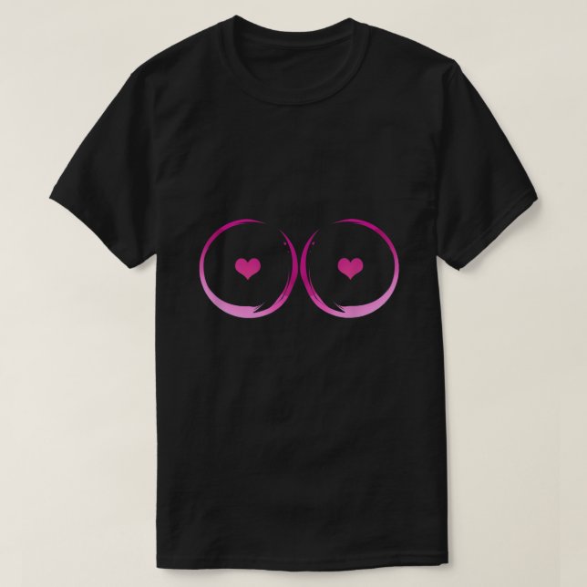 Breast Cancer Awareness  Save The Tatas  T-Shirt (Design Front)
