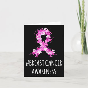 Breast Cancer Awareness Shirt Breast Cancer Card