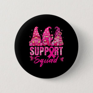 Breast Cancer Awareness Shirt For Women Gnomes Sup 6 Cm Round Badge