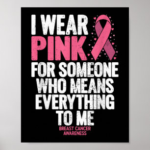 Breast Cancer Awareness Shirts for Family Breast C Poster