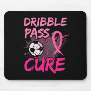 Breast Cancer Awareness Soccer Pink For Boys Kids  Mouse Pad