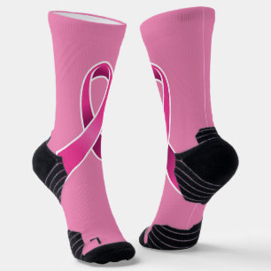 Breast cancer awareness socks