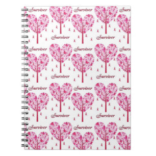 Breast Cancer Awareness Spiral Notebook