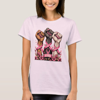Breast Cancer Awareness Strong Women Support T-Shirt