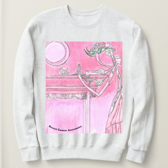 Breast Cancer Awareness Sweatshirt (Design Front)