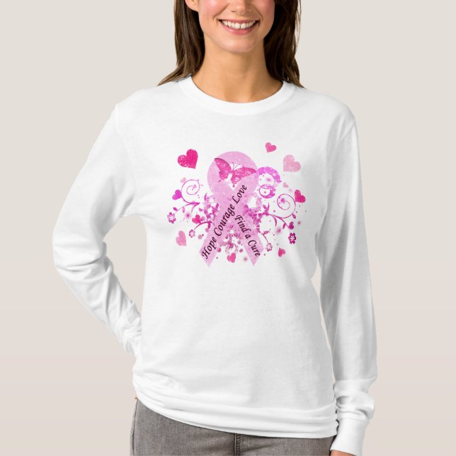 Breast Cancer Awareness T-Shirt (Front)