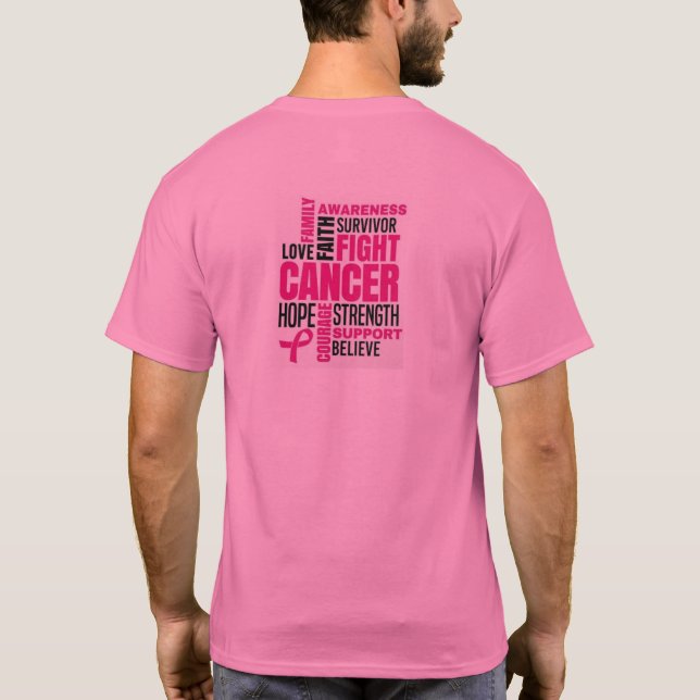 Breast Cancer Awareness T-Shirt (Back)