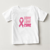 Breast Cancer Awareness T shirt baby