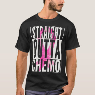 Breast Cancer Awareness T Shirt Straight Outta Che