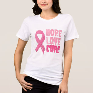 Breast Cancer Awareness T-Shirt Tri-Blend Shirt