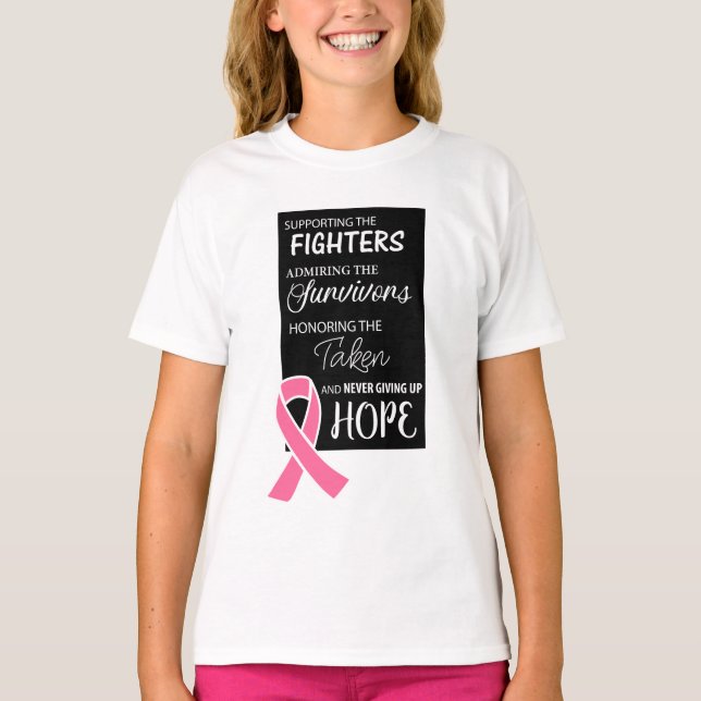 Breast Cancer Awareness T Shirts (Front)