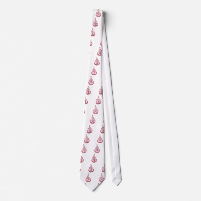 BREAST CANCER AWARENESS - think pink!! Tie (Front)