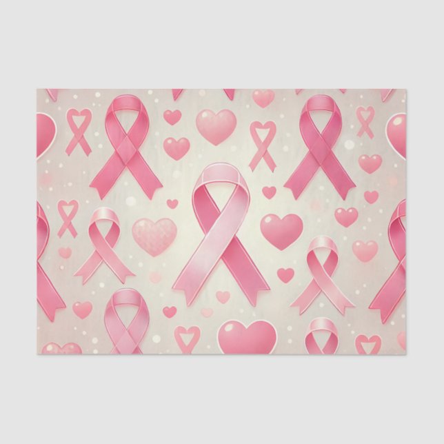 Breast Cancer Awareness Tissue Paper (Front)