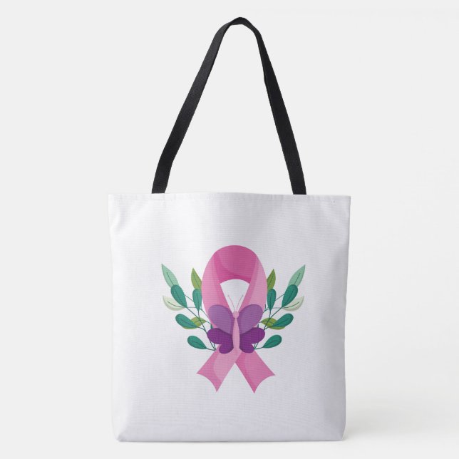 Breast Cancer Awareness Tote (Front)