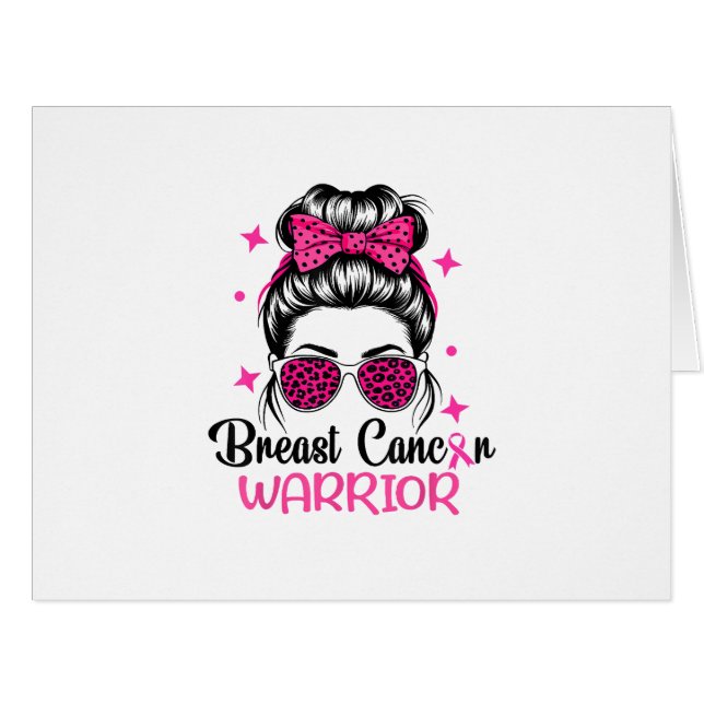 Breast Cancer Awareness Warrior (Front Horizontal)