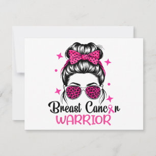 Breast Cancer Awareness Warrior Invitation