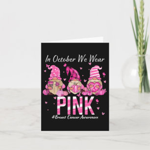 Breast Cancer Awareness Warrior Support Squad  Card