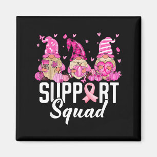Breast Cancer Awareness Warrior Support Squad Magnet