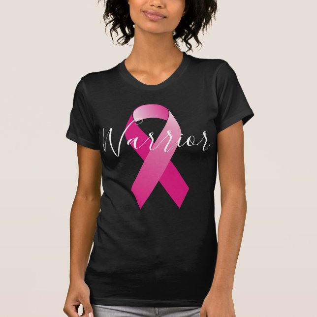 Breast Cancer Awareness Warrior Tshirt (Front)