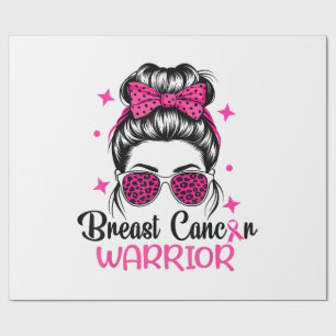 Breast Cancer Awareness Warrior Wrapping Paper