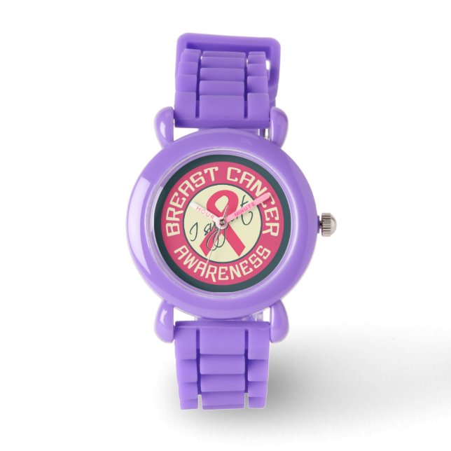 Breast Cancer Awareness watches (Front)