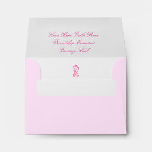 Breast Cancer Awareness With Love Envelopes