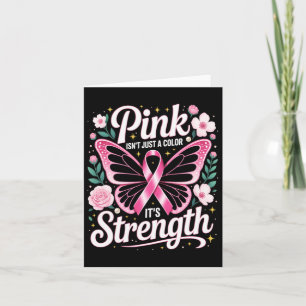 Breast Cancer Awareness Women Girls. Fighting Brea Card