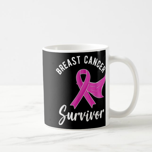 Breast Cancer Awareness Women Survivor Nk  Coffee Mug (Right)