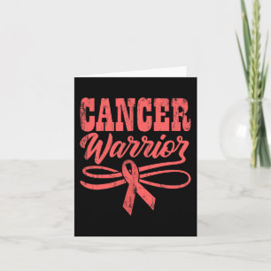 Breast Cancer Awareness World Cancer Day CANCER WA Card
