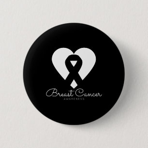 Breast Cancer Awareness - World Cancer Day Februar 6 Cm Round Badge